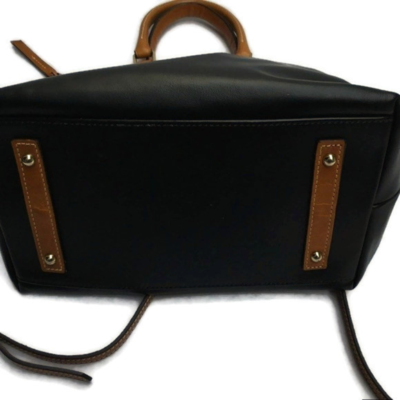 Dooney & Bourke Smooth Leather Domed Satchel - Picture 4 of 5